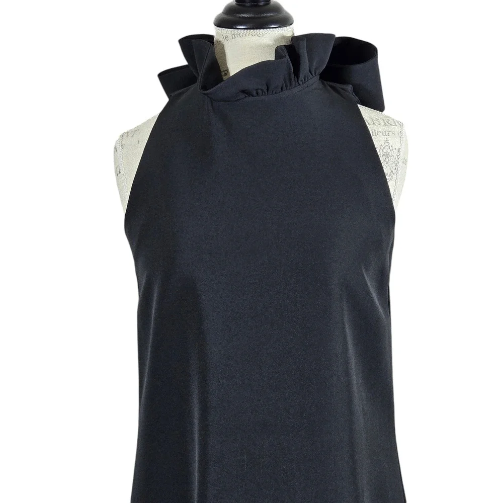 Tuckernuck‎ Blythe Black Bow-Back Shift Dress XS NWT